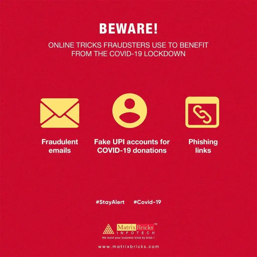 online tricks fraudsters use to benefit from the covid 19 lockdown