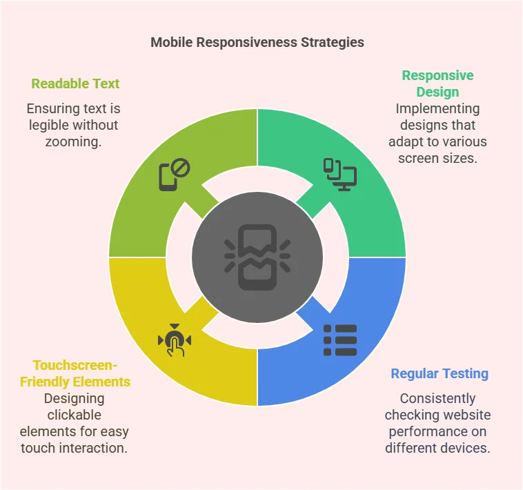 Mobile friendly website design solution